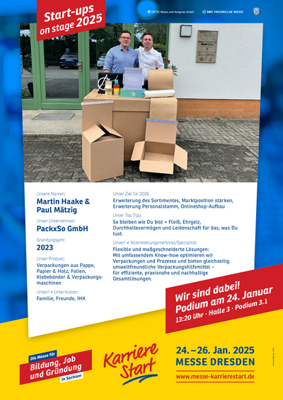 Martin Haake & Paul Mätzig - PackxSo GmbH