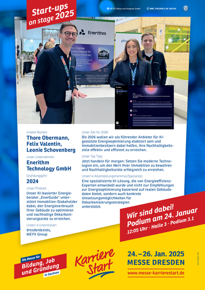 Thore Obermann, Felix Valentin, Leonie Schovenberg - Enerithm Technology GmbH