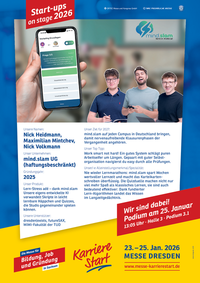 Nick Heidmann, Maximilian Mintchev, Nick Volkmann | mind.slam UG (haftungsbeschränkt)