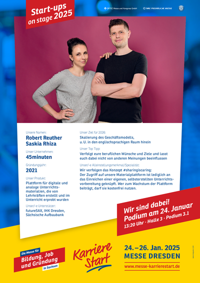 Robert Reuther, Saskia Rhiza - 45minuten