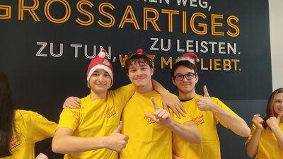 MesseScouts at the KarriereStart